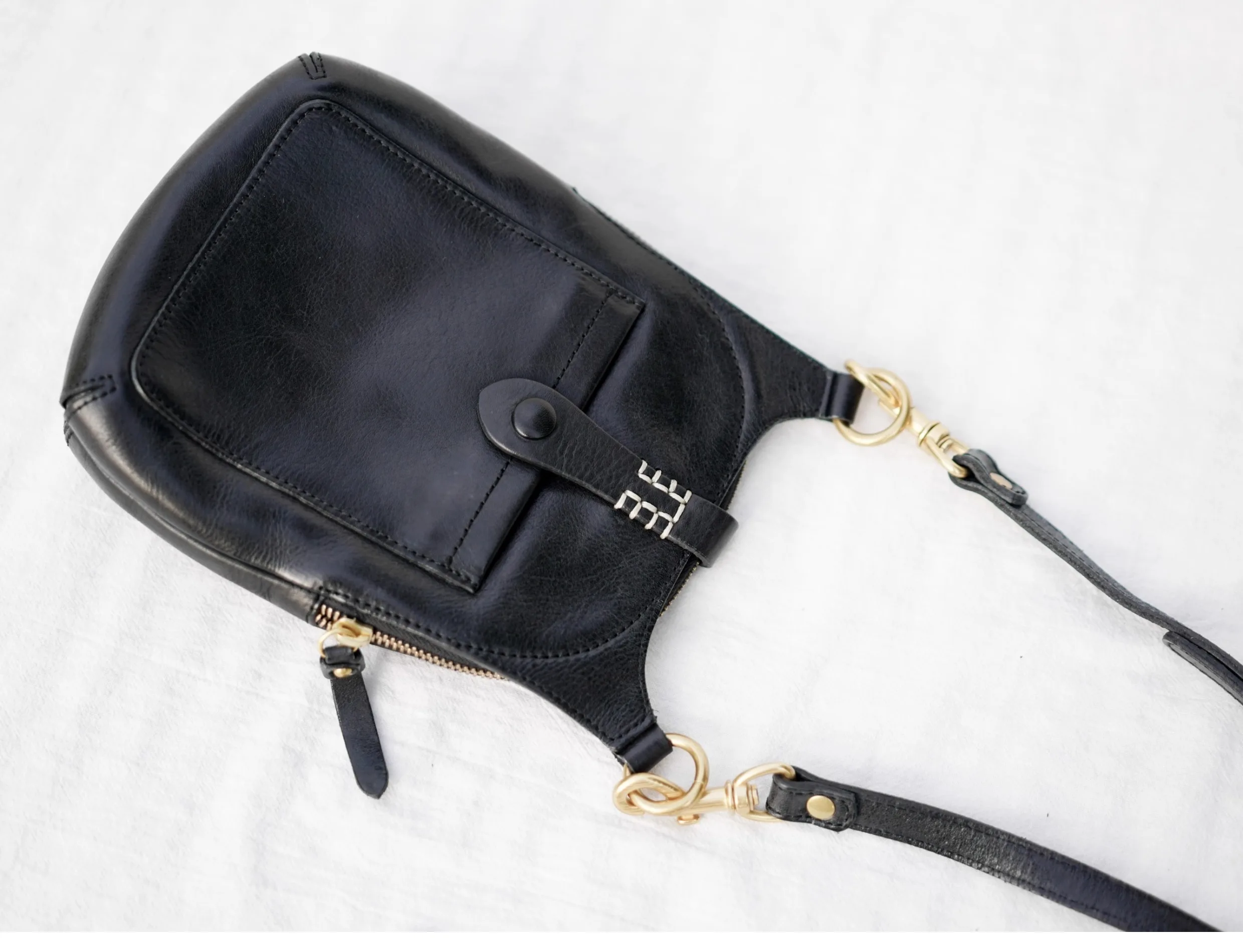 Outdoor Casual Luxus echtes Leder Damen Telefon Umhängetasche Wochenende Party handgemachte Kuh Leder Damen Umhängetaschen – Detail 10