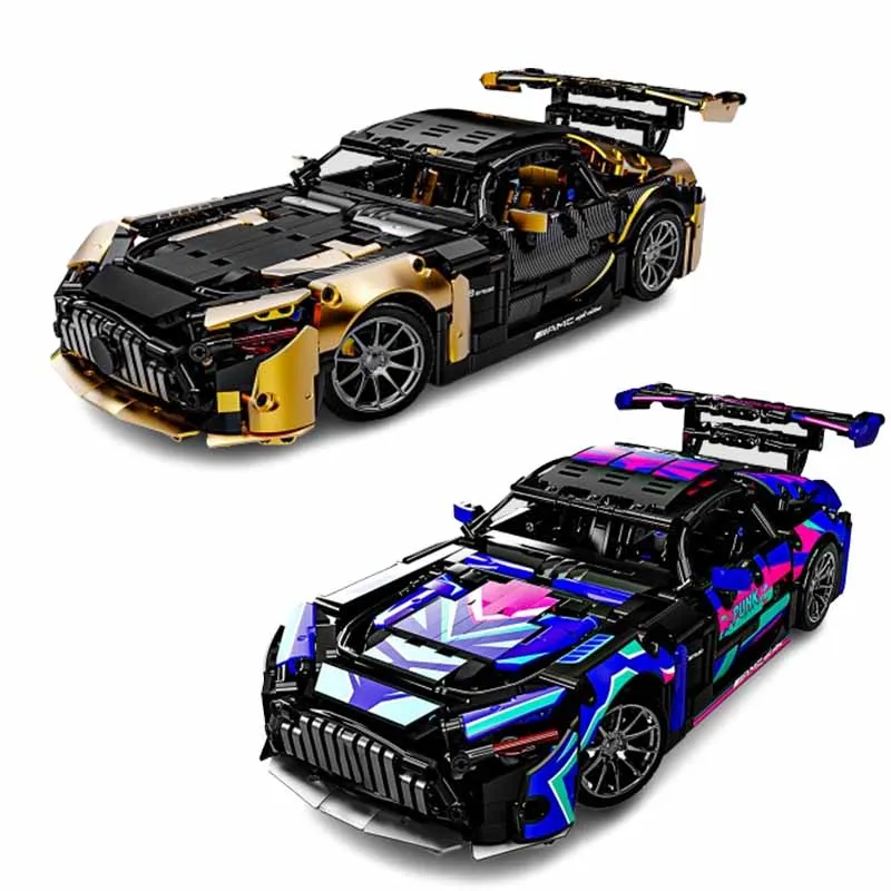 

1:14 MOC Building Set Raceing Car Model 1466Pcs Sports Car Building Blocks Toys Boys or Adults Kits for Boys Birthday Gifts