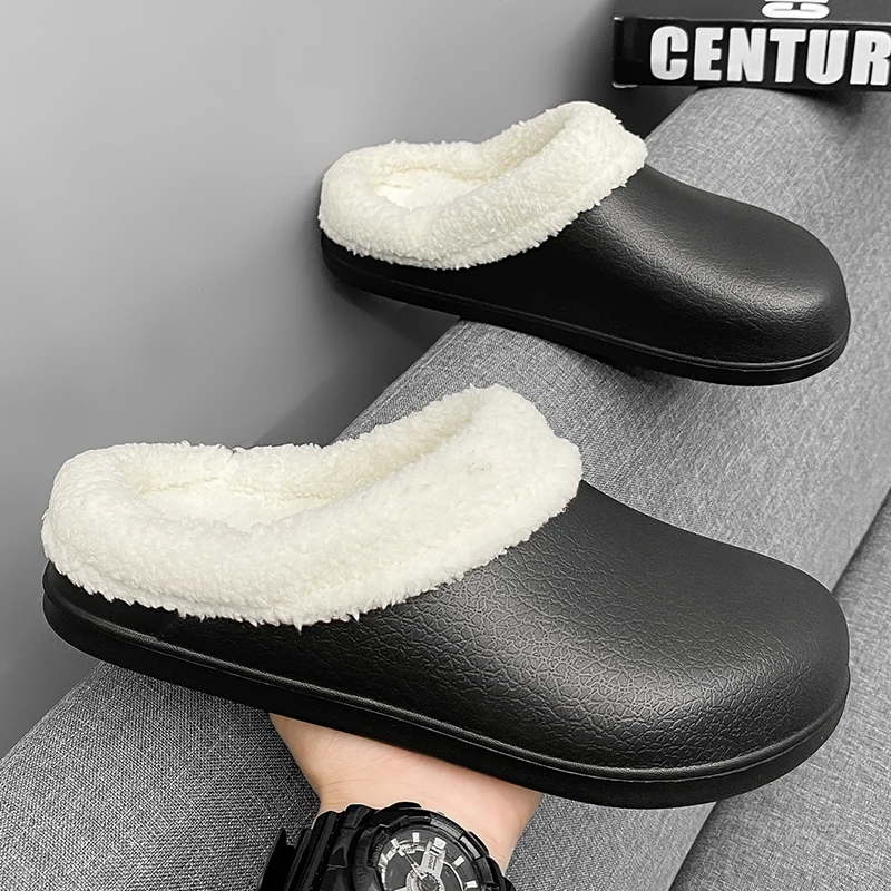 

Тапочки, непромокаемые тапочки, мягкие и удобные бархатные туфли, пара, женская домашняя обувь, нескользящая, износостойкая, модная, новинка