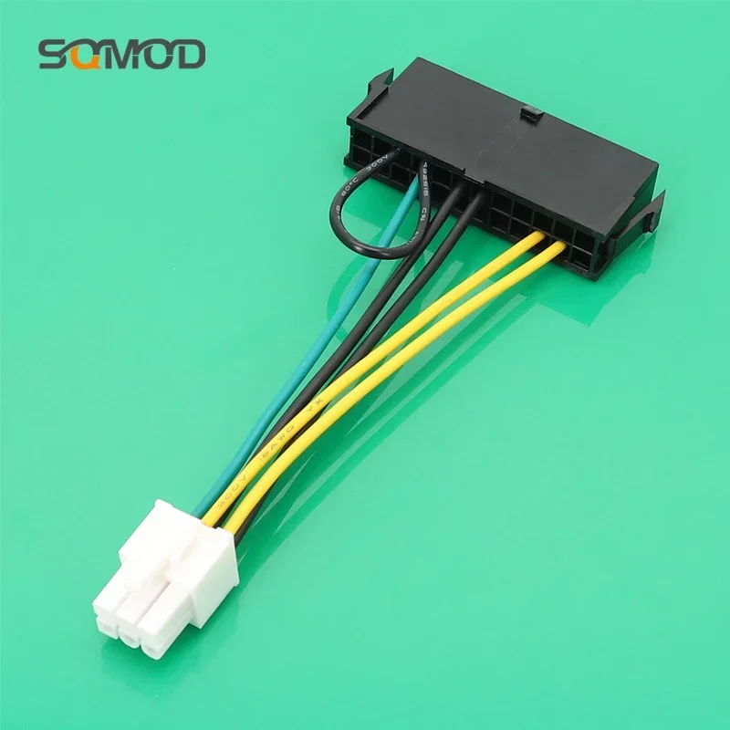 Internal Power Adapter Converter Cable 24Pin Female to 6P Male for Mainboard NEW ATX PSU Standard