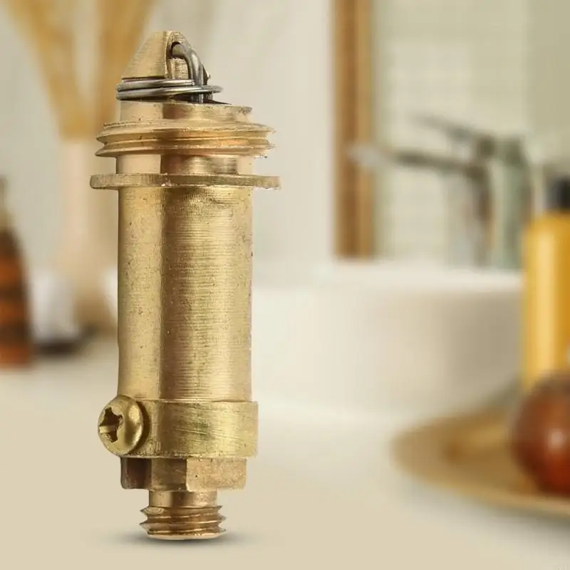 97QD Bath Basin Basin -ups Válvulas drenagem com fácil instalação Bacia Cores Válvulas esgotador para uso
