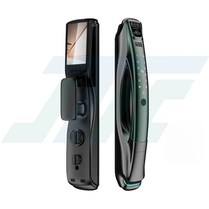 Smart door lock smart  password  face recognition fingerprint magnetic card mobile phone remote Bluetooth