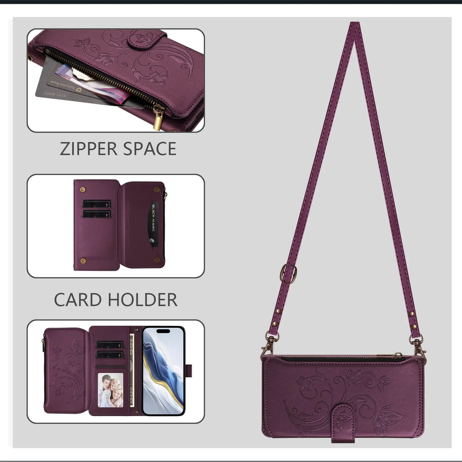 Custodia per telefono porta carte in pelle per Motorola Moto Edge 60 50 40 30 S30 X30 Fusion Stylus Pro Ultra Neo Portafoglio Flip Cover