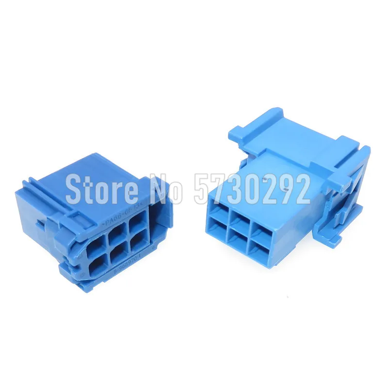 6P 1-965641-1 8-968970-1 Blue Automobile Male Female Docking Cable Harness Terminal Unsealed Plug Automotive Parts