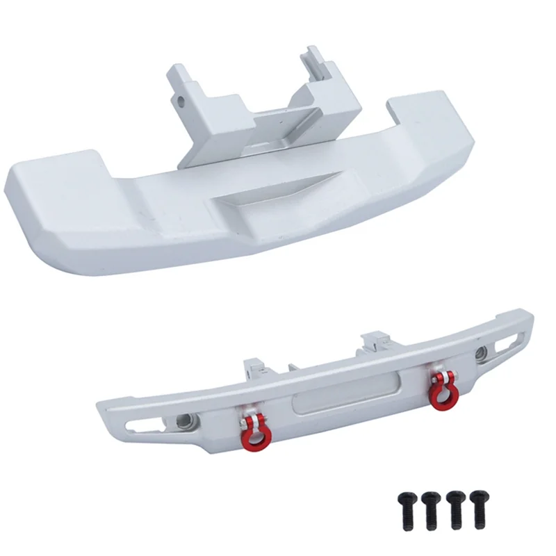 

A63T-Metal Front And Rear Bumper 9735 For Traxxas TRX4M TRX-4M Bronco 1/18 RC Crawler Car Upgrade Parts OP Accessories