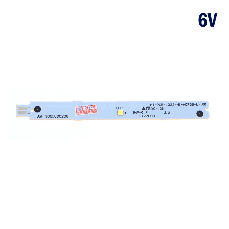 1Pc BSH 9001030205 9001030206 9001069888 3V 6V Refrigeration Lighting LED Strip For Refrigerator Parts