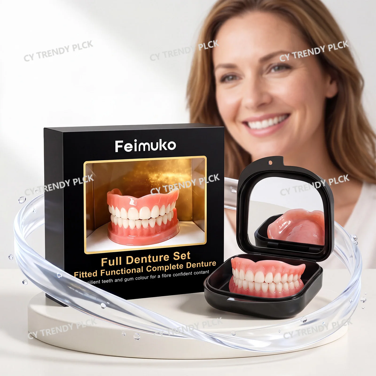 Denture Set, Dental Beauty Set To Modify The Gaps in The Teeth and Improve  Aesthetics of The Smile Set