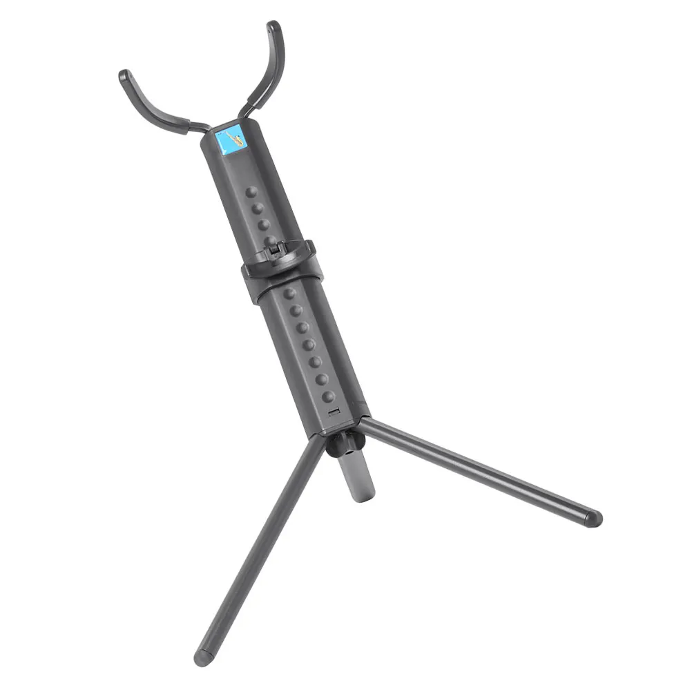 

Saxophone Stand Rack Holder Saxphone for Tenor Foldable Black Display