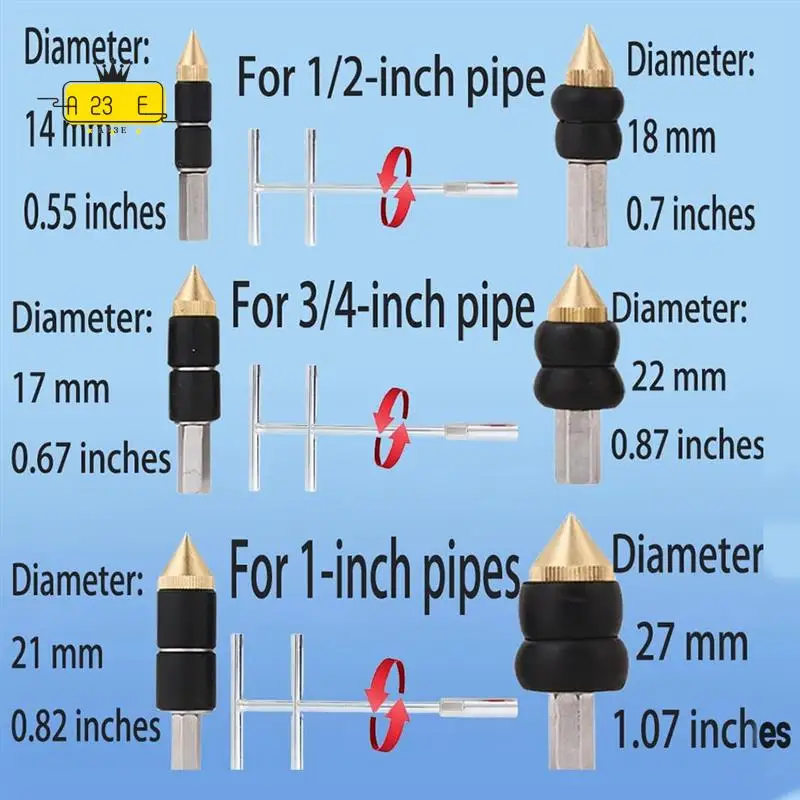 

A23E-Pipe Water Stop Kit - Иглы для остановки горячей воды для быстрого ремонта водопроводной линии - Обустройство дома из нержавеющей стали
