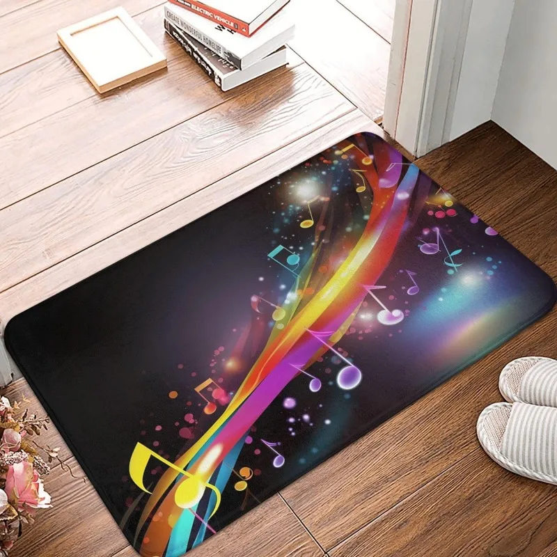 Cool Printed Doormat Cosmic Galaxy Planet Space Theme Art Floor Mat for Entryway Hall Indoors Outdoors Modern Home Daily