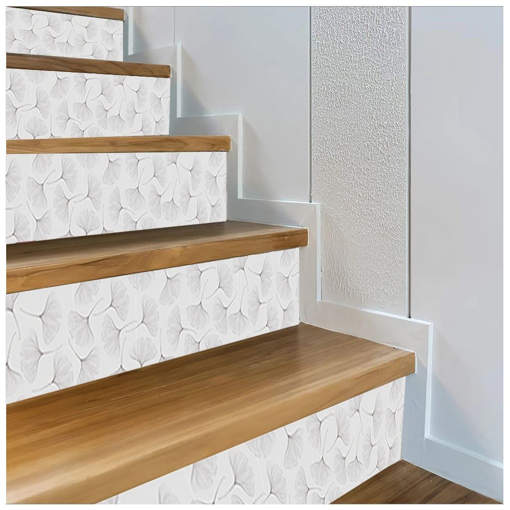 6 Stripes Self-Adhesive Stair Decals, 39.37