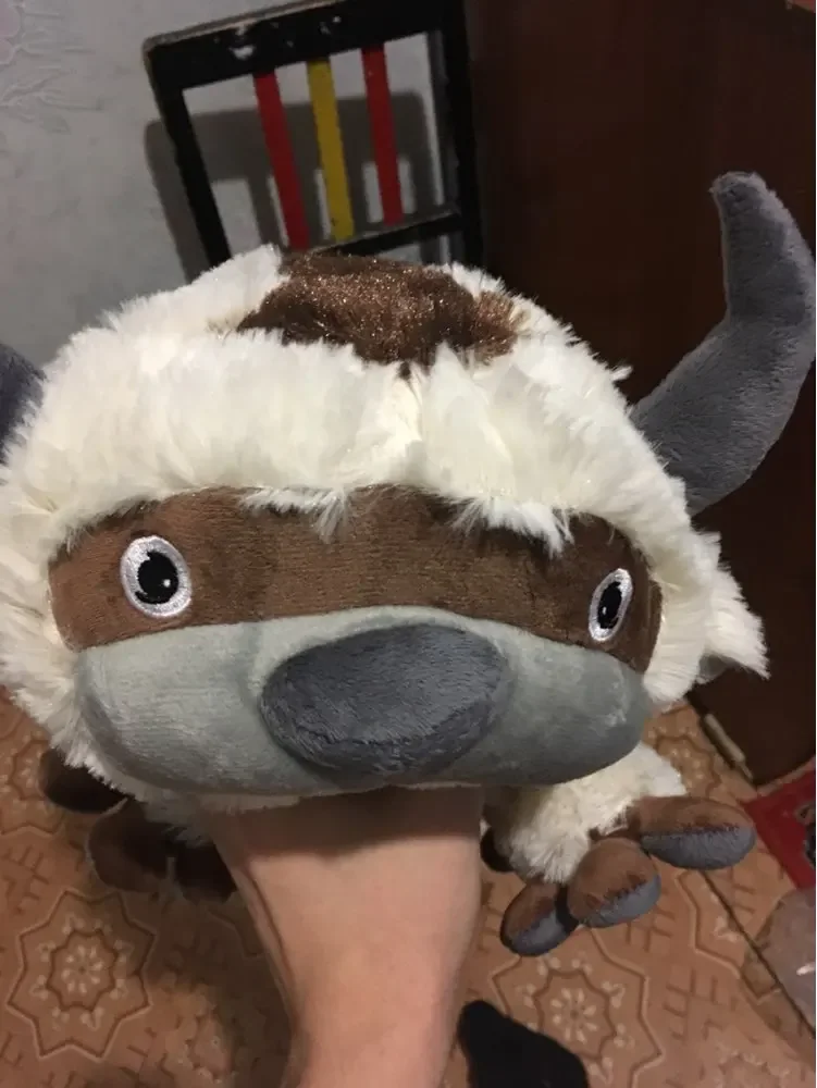 Jouet en peluche de 45CM, Avatar du dessin animé Kawaii, Appa, poupée douce pour bébé