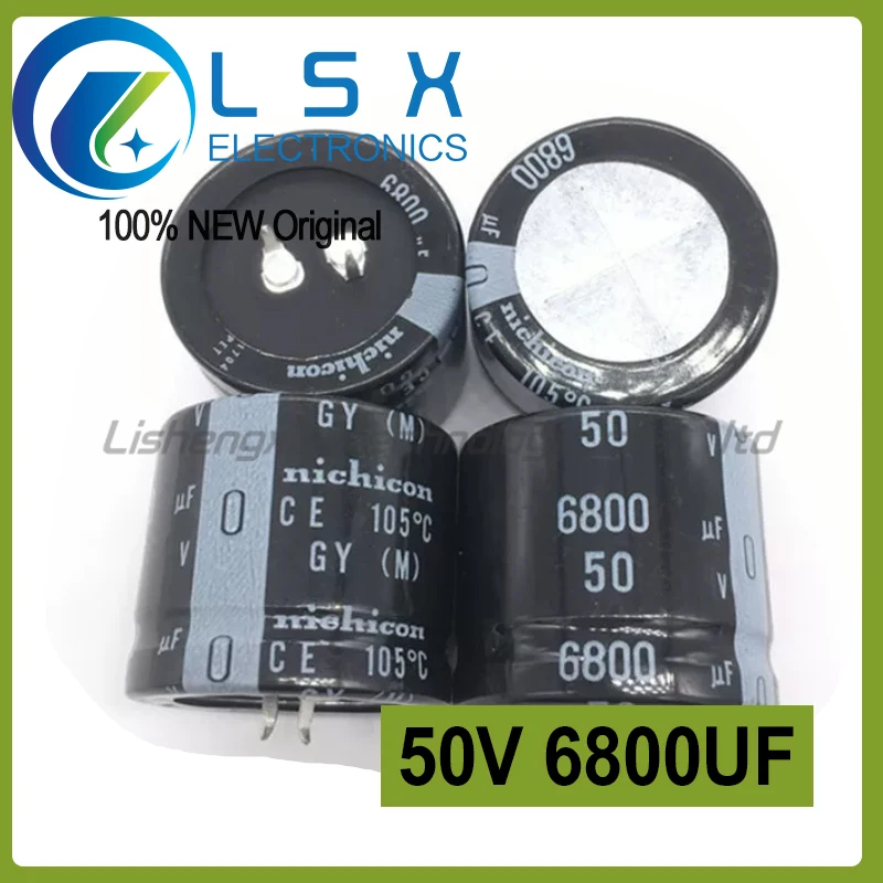 

5pcs 50V 6800UF 35X30 6800UF 50V 35*30 22x50 25x40/45/50 Audio amplifier capacitor New and Original