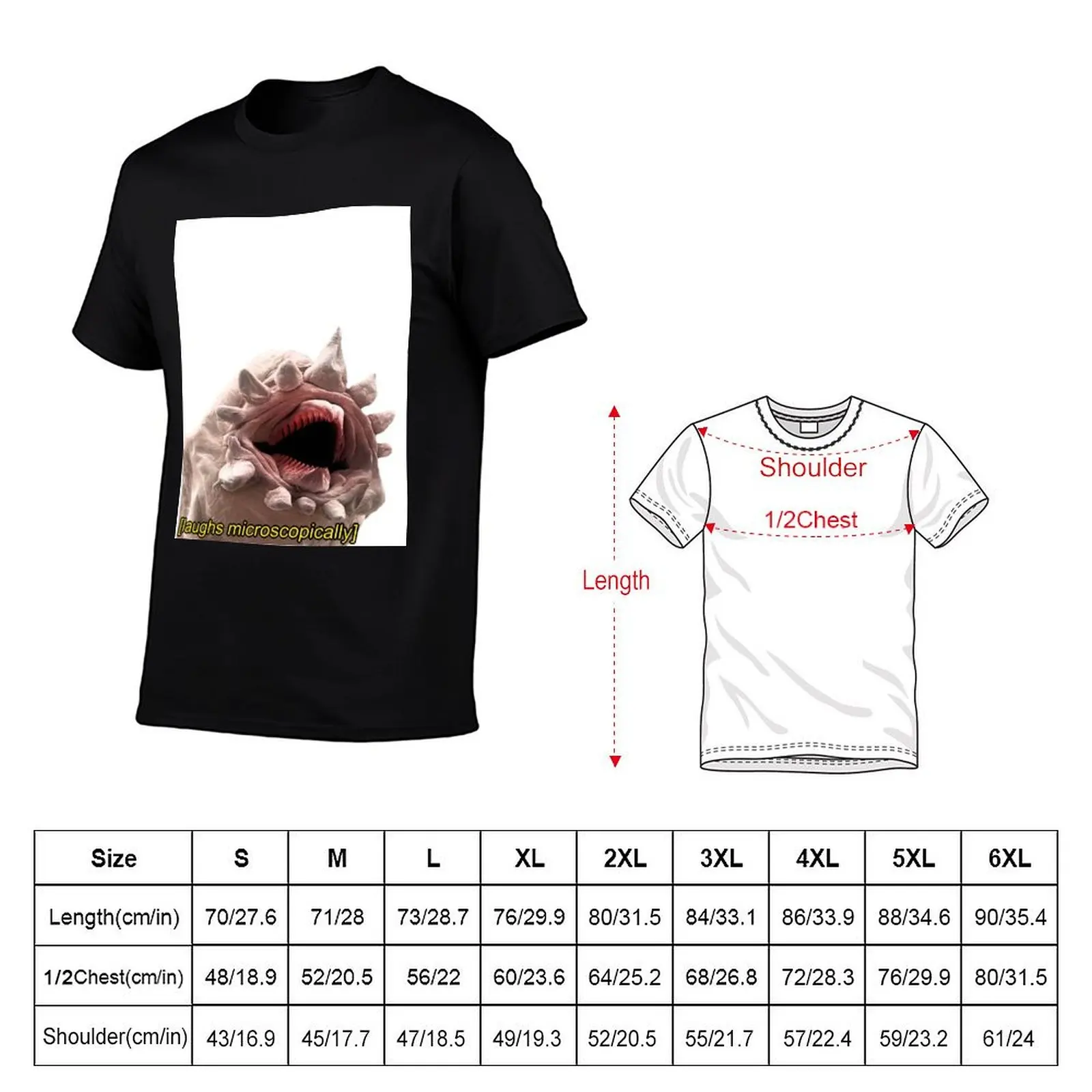 [laughs microscopically] T-Shirt street wear anime t shirts mens graphic t-shirts