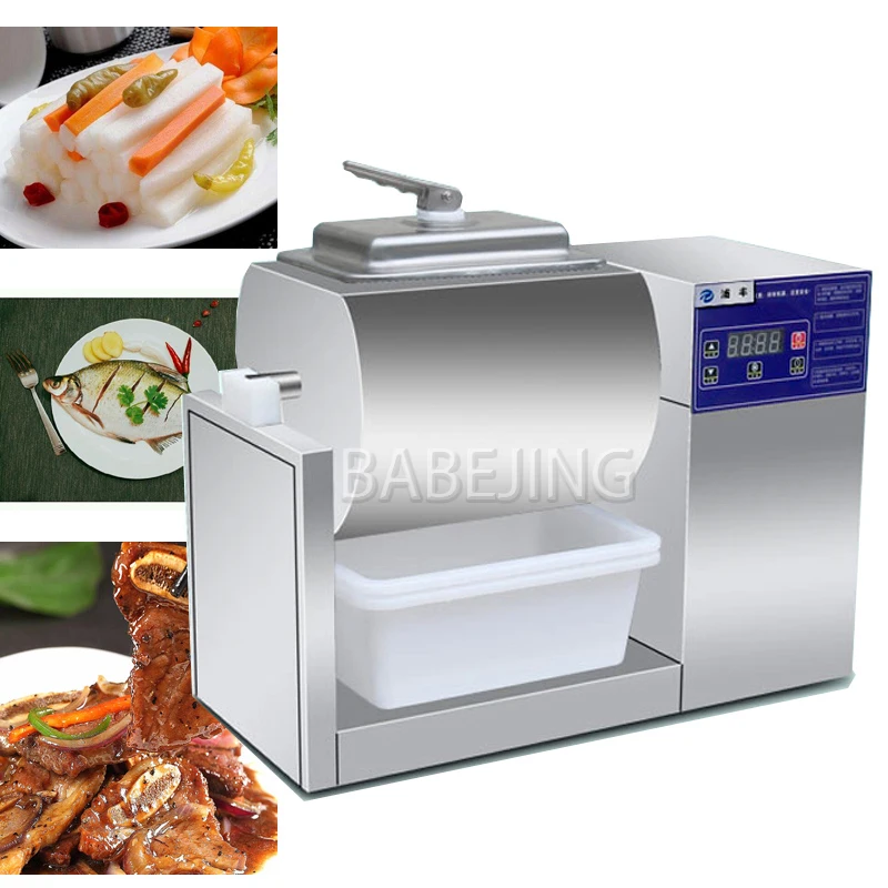 BABEJING Вакуумная машина для маринованной курицы из нержавеющей стали, новый миксер для раскатки мяса