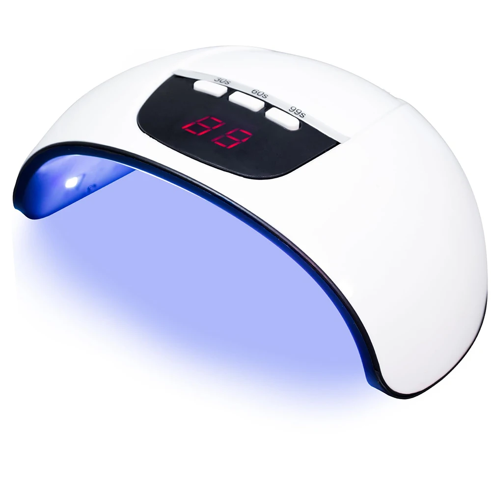 LINMANDA LED UV Lamp 54W Resin Curing Light Gel Nail Polish 3 Timer Setting Auto Sensor USB Powered for Novice DIY or Salon Use