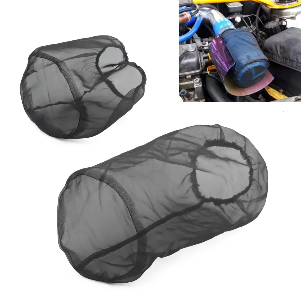 

Universal Air Filter Protective Cover Black Oilproof Waterproof Air Filter Cover Black