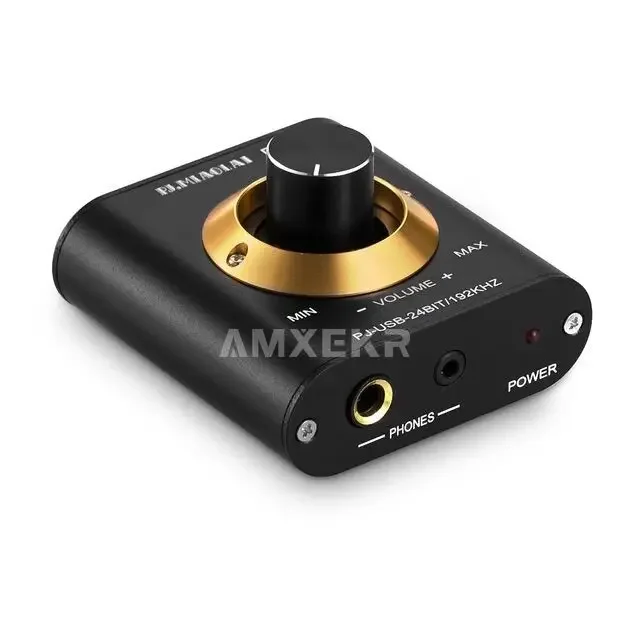 

D4 Laptop Desktop Computer External USB Sound Card HiFi Fever Decoder Lossless DAC Headphone Amplifier Plug-and-Play