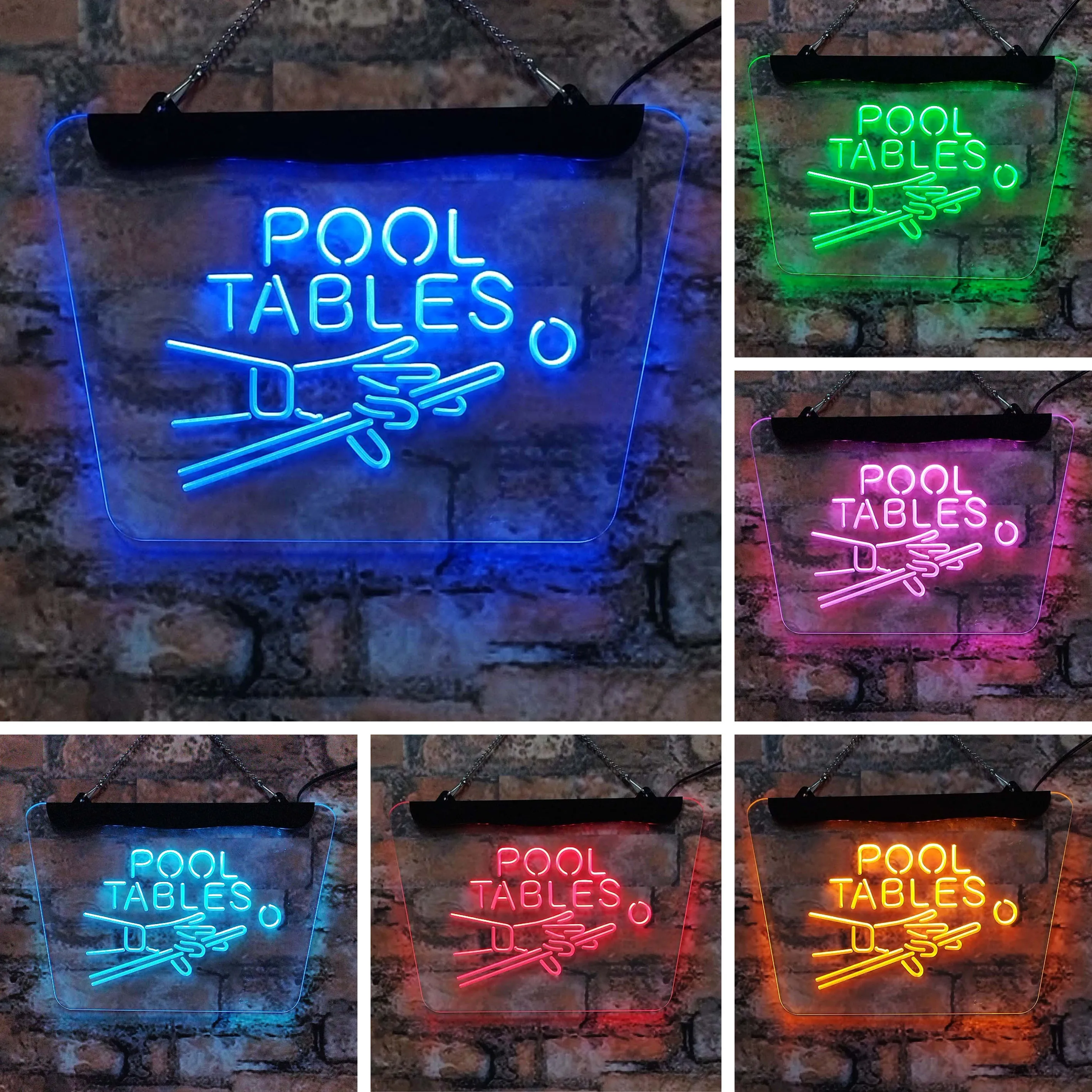 Billiard table, game room, LED - Board Game Store 评论和价格