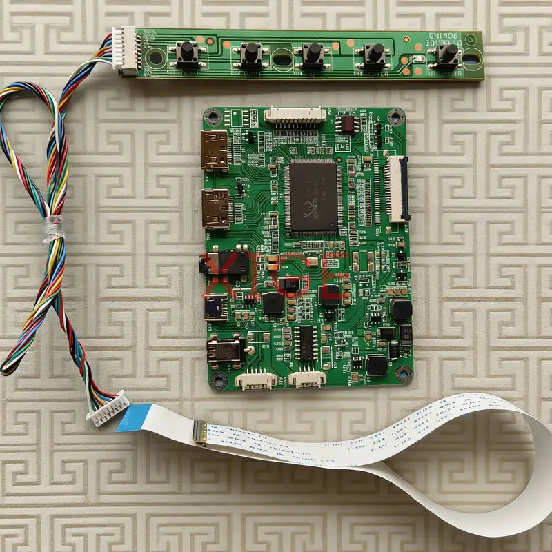For LP173WD1 B173RTN02 B173RTN01 B173RTN03 Drive Controller Board Kit DIY Laptop Monitor 30-Pin EDP 1600*900 1600x900 2Mini-HDMI