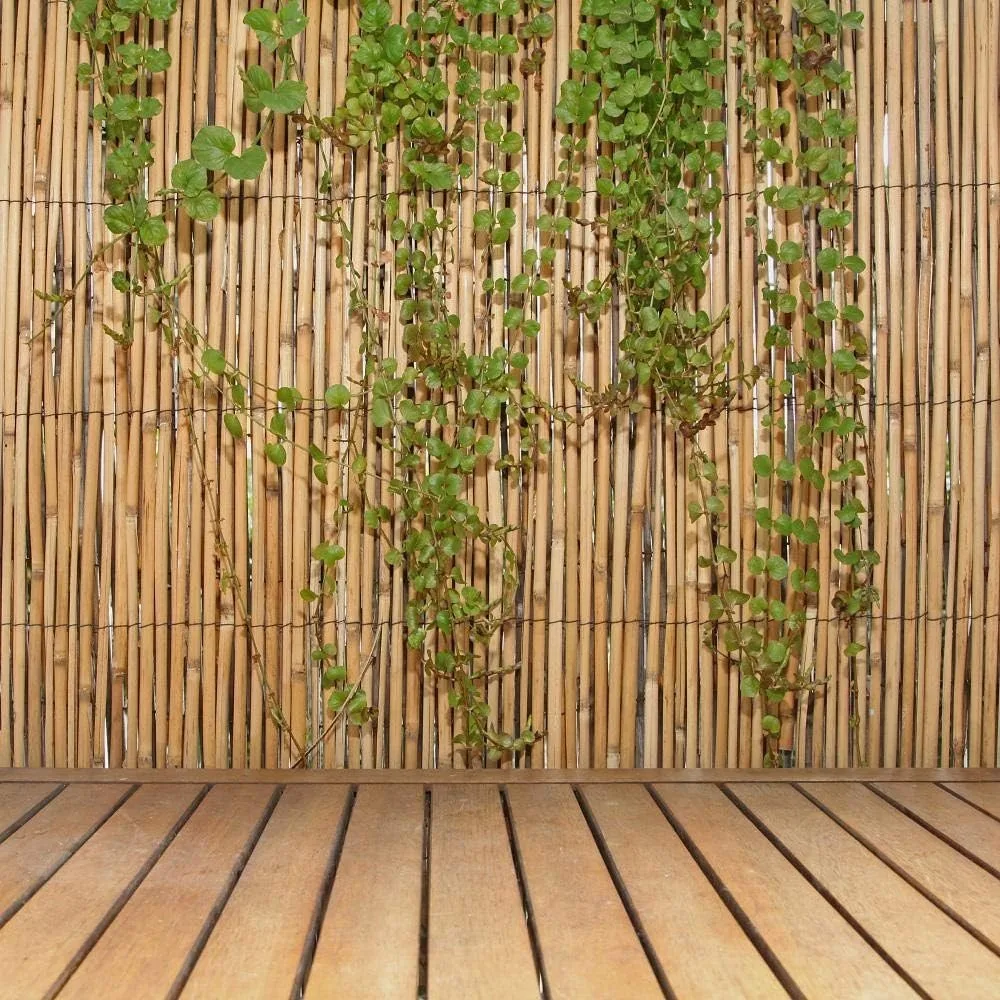 

Jumbo Reed Bamboo Screen for Privacy and Decorative Garden Fencing, Natural 6 Feet Tall