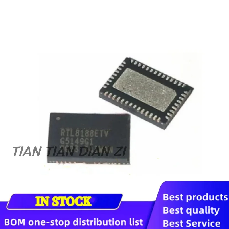 2pcs/lot RTL8188ETV QFN64 Package ic chips in stock
