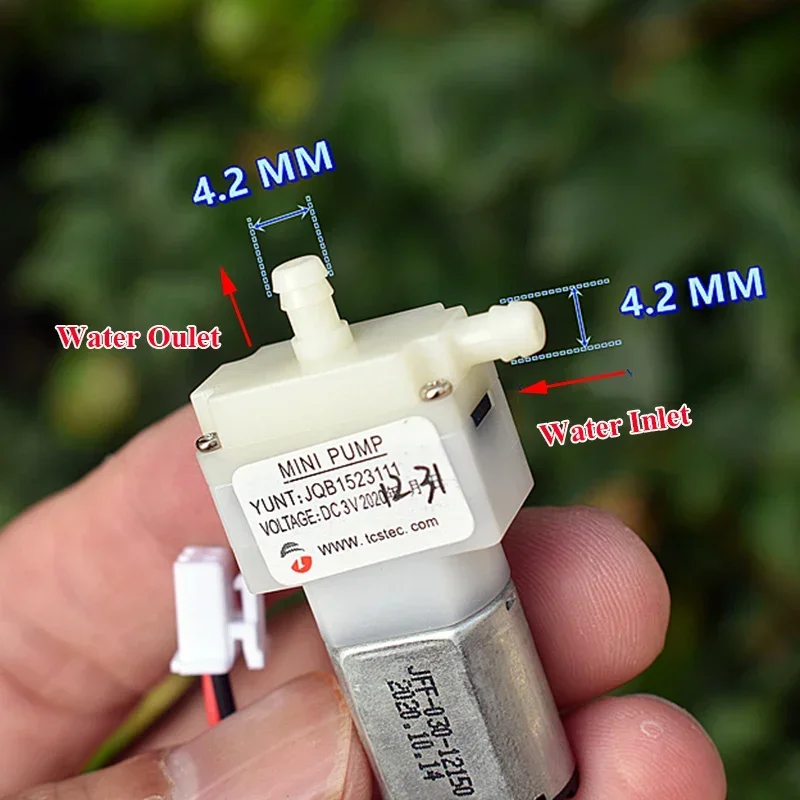 1PCS JQB1523 / JSB1523 Micro Water Pump DC 3V 5V Mini 030 Diaphragm Self-priming Suction Pump DIY Sweeping Robot Home Cleaner