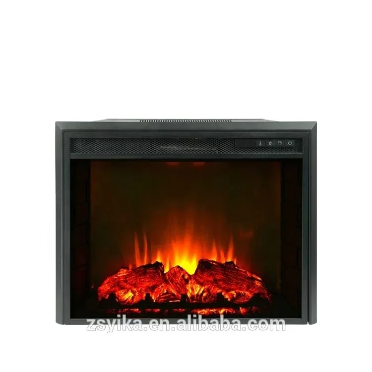 YYHC-Factory price insert fireplace wood burning stove indoor portable electric fire place with log set