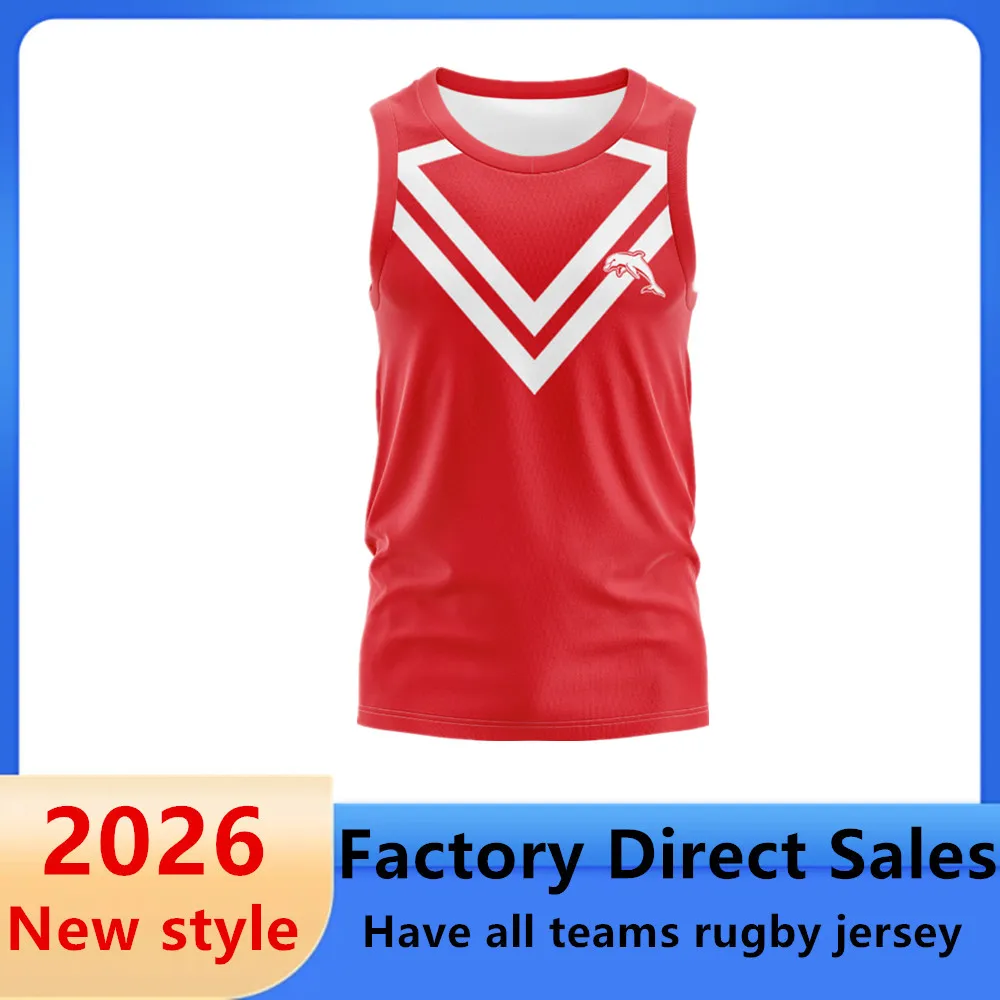 2026 2027 Australia DOLPHINS Retro rugby Shorts vest jacket Hoodie t-shirt kids Woman man children rugby jersey