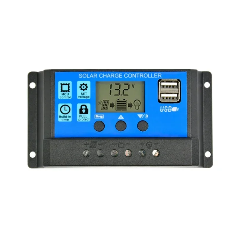 Obrázek 6: Solární panel souprava zakončit 30w 12V dvojí USB výroba solární buněk poly solární deska 10-60A regulátor outdroor baterie energie nabíječka