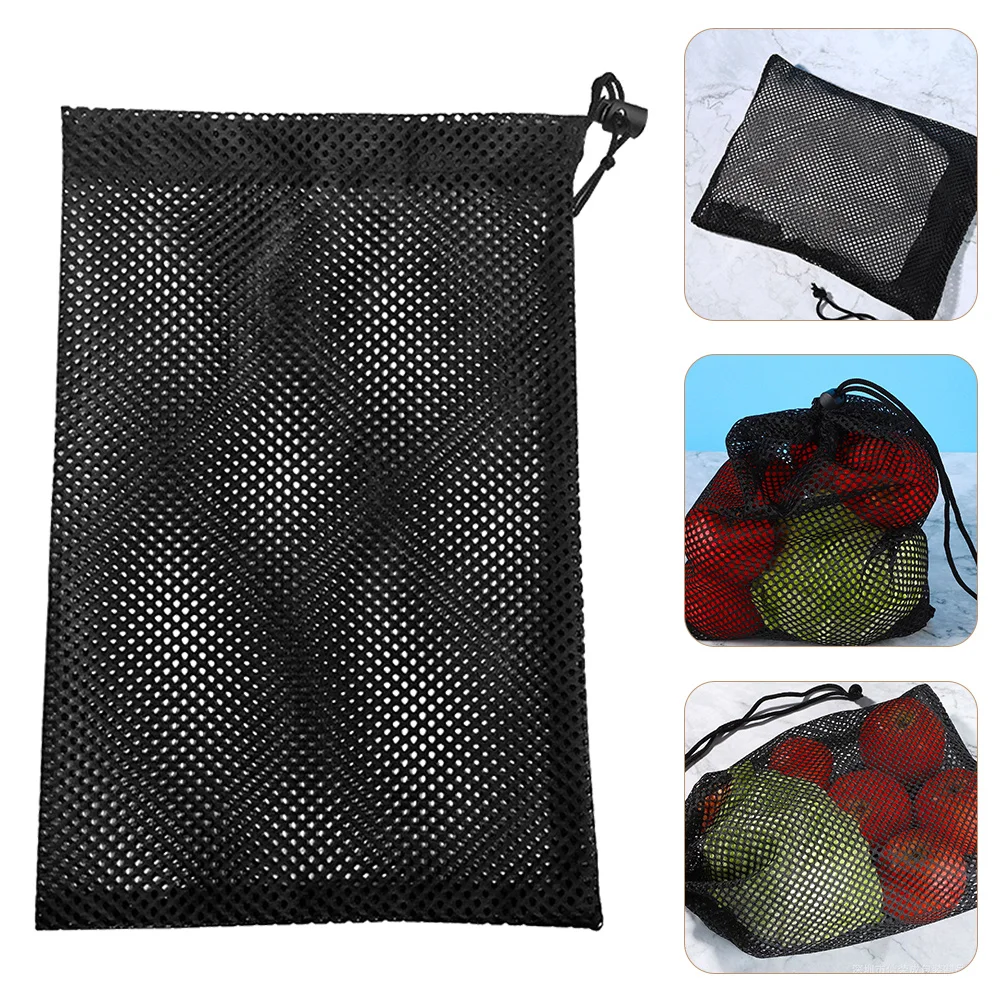

5Pcs Mesh Bag Golfs Balls Storage Durable Wear-Resistant Large-Mouth Design Portable Golfing Balls Pouch Mesh Bag