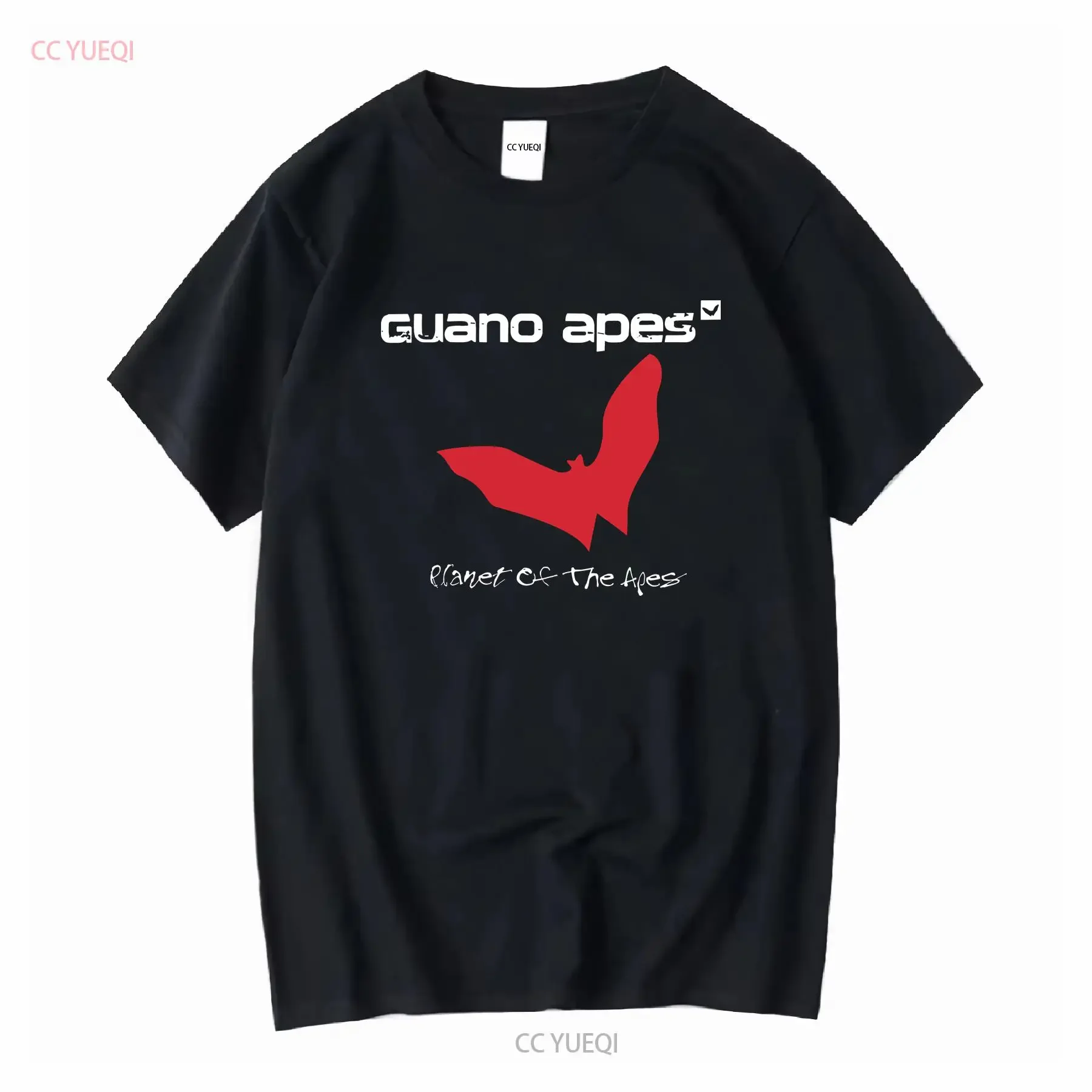 GUANO APES PLANET OF THE Camiseta Algodón S 5XL YA988 vintage Lavado Unisex Versátil Casual Cómodo Transpirable streetwear