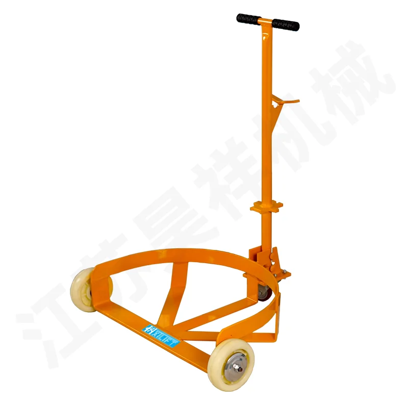 

LMM low-level truck, simple hand-pulled mobile iron bucket, plastic bucket opening, portable mobile trolley