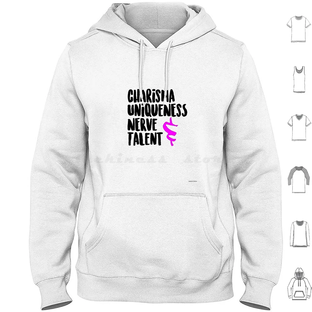 Худи с длинными рукавами Drag Race Rupaul Rpdr Queens Charisma Uniqueness Nerve