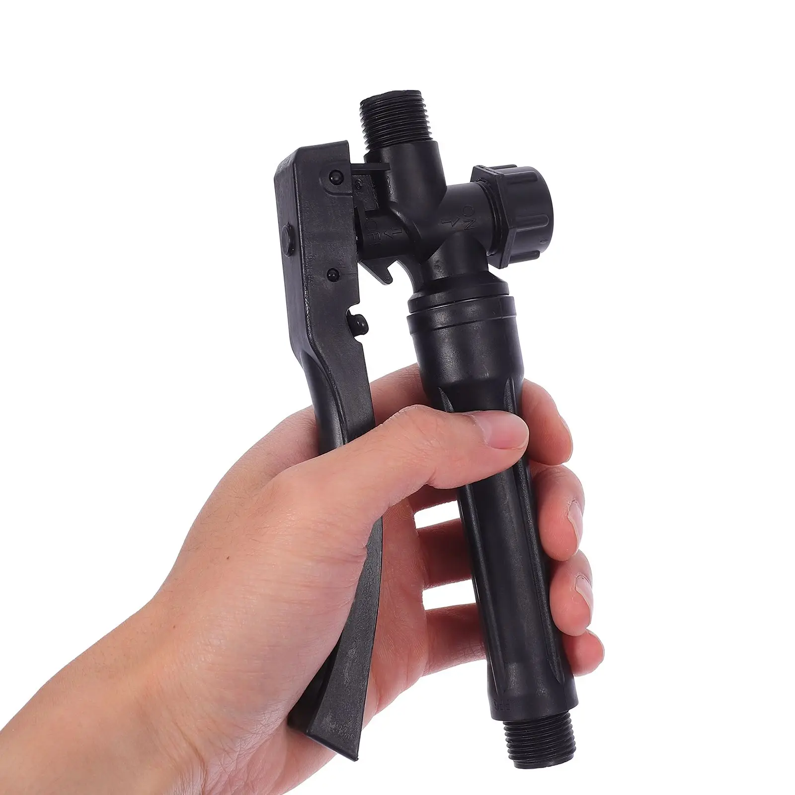 3 Pcs Sprayer Handle Trigger Replacement Wand for Black Pump Garden Durable PP Plastic Ergonomic Design Easy Installation