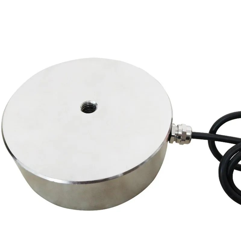 1pc Holding Magnets Solenoid DC 24V Electromagnet P120(120mm Dia. 40 50 70mm Height) P150(150mm Dia. 50mm Height) P160/50