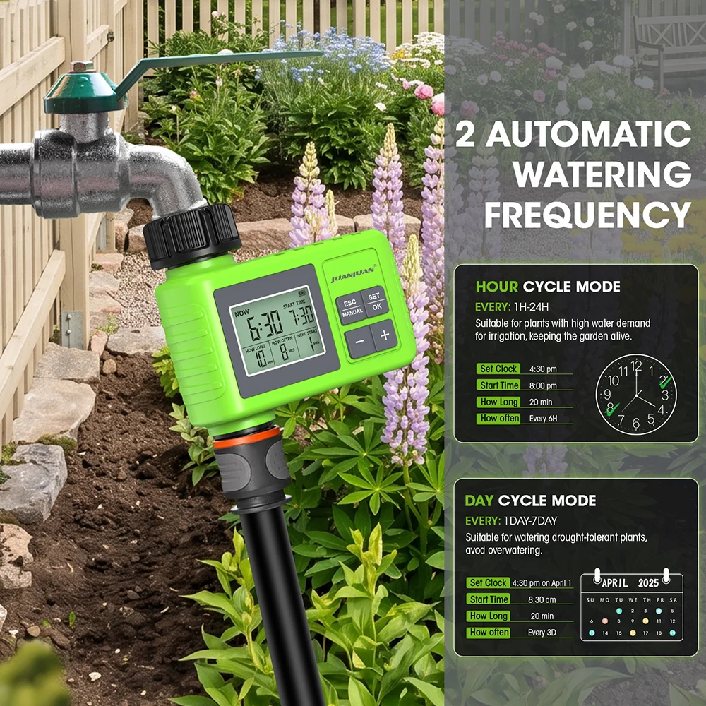 ตัวตั้งเวลาการรดน้ำอัจฉริยะ ระ - Smart Garden Irrigation System บทวิจารณ์และราคา