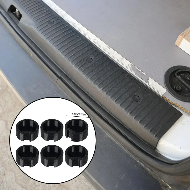 Rear Tailgate Plastic Trim Cover Protective Decor Shell For Volkswagen T5 T6 T6 1 Transporter Van Easy Installation Exterior