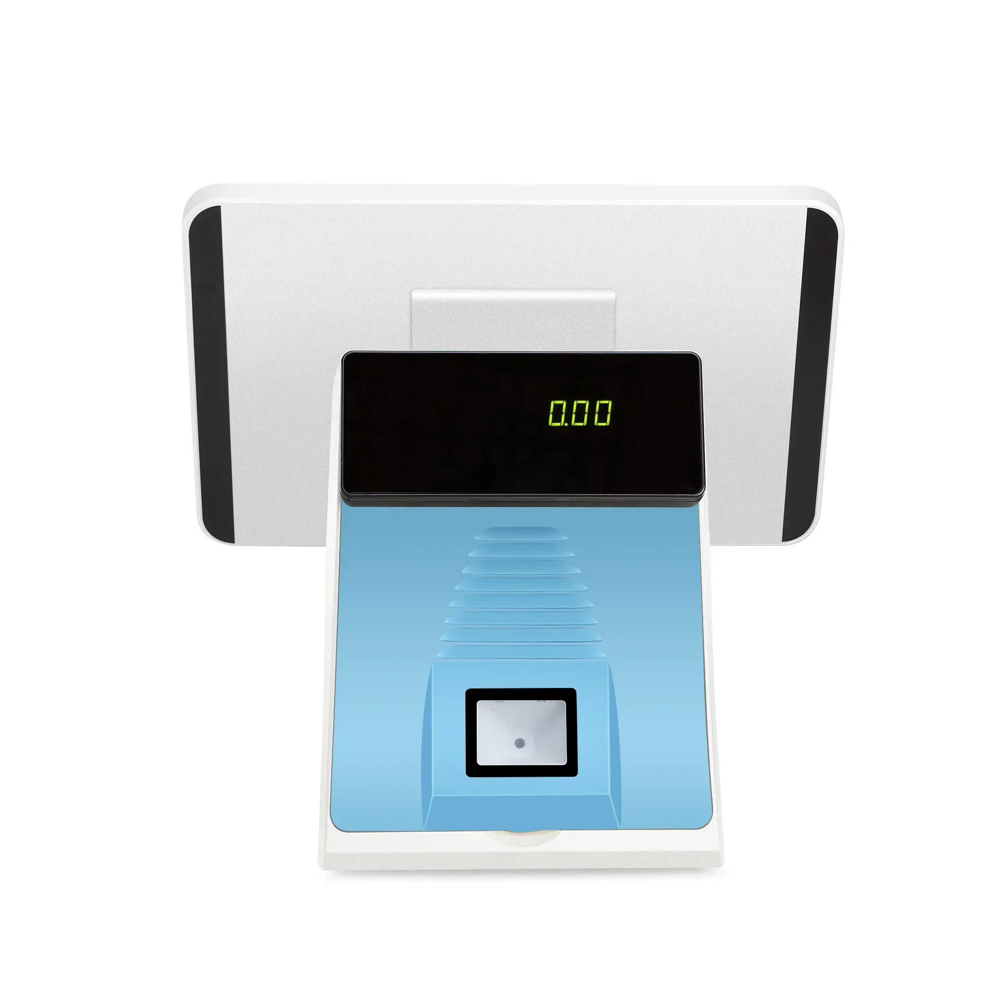 15.1 inch touch screen price checker with barcode scanner  supermarket retailer store barcode scanning price checker