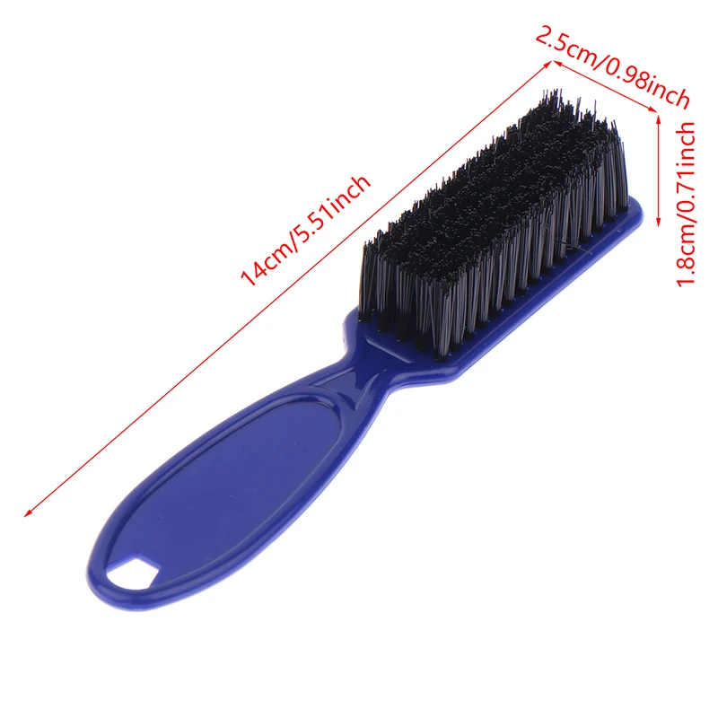 Plastic Handle Cabeleireiro Pente, Escova De Limpeza De Cabelo Macio, Barbeiro Pescoço Duster, Cabelo Quebrado Remover, Ferramentas de Styling