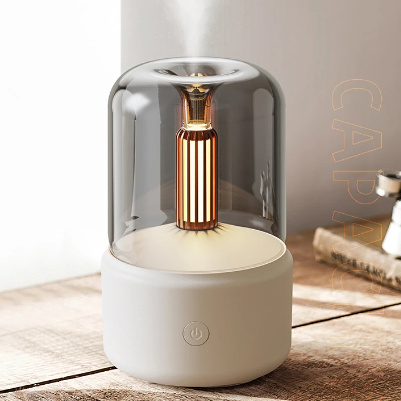 Neue Kerzenlicht-Aromatherapie-Maschine USB-Stecker in Desktop-Atmosphäre Kerzenlicht Mini Home Aroma therapie Luftbe feuchter