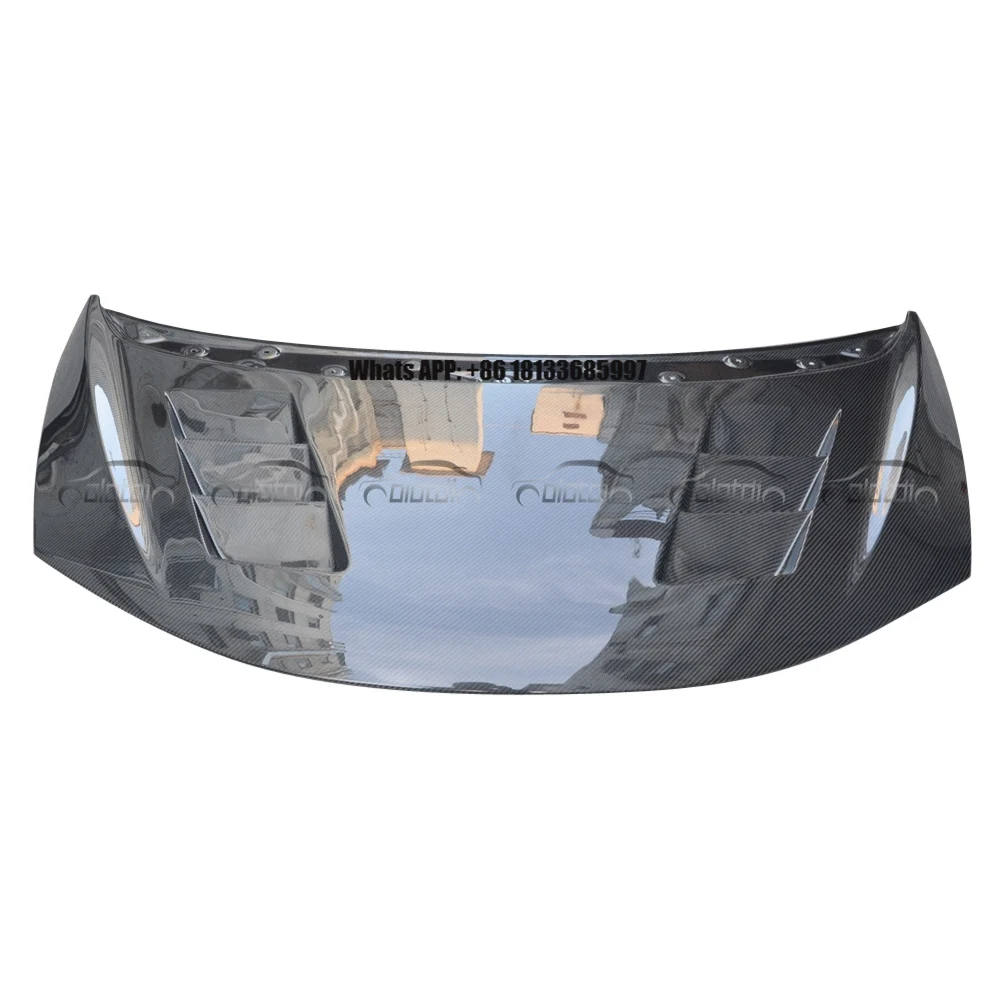 

Car Parts Carbon Fiber Front Engine Hood Cover Bonnet for Honda Fit Jazz GK5 GP5 2014-2019