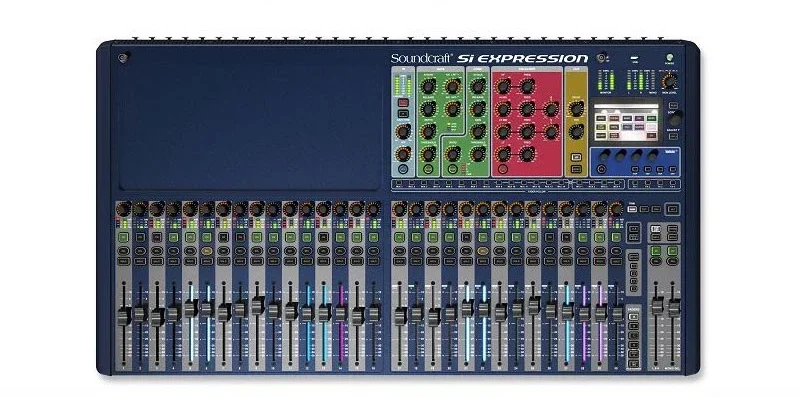 Soundcraft Si Expression 1/2/3 Digital Mixing Console With Touch Screen 16-32 Channels Si Expression 3