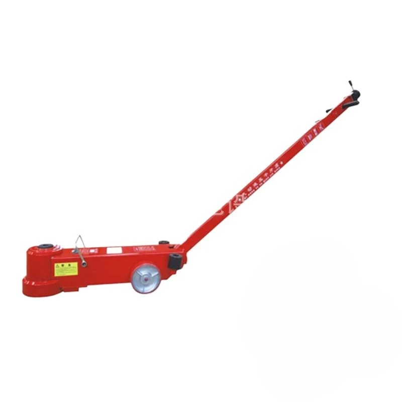 

50/25T heavy duty truck pneumatic horizontal hydraulic jack 50 tons top height machine JR50-3