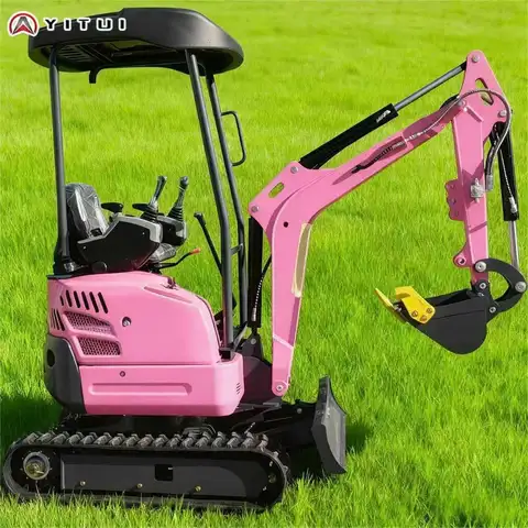 Low Price Ceiling Type Household 2 Tons Mini Diesel Excavator Euro 5 Standard Mini Excavator Customized
