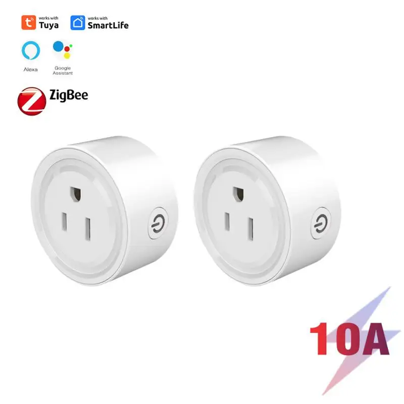 Socket Outlet Adapter Tuya Sharing Function Easier Environmental Timing/countdown Function For Alexa Assistant