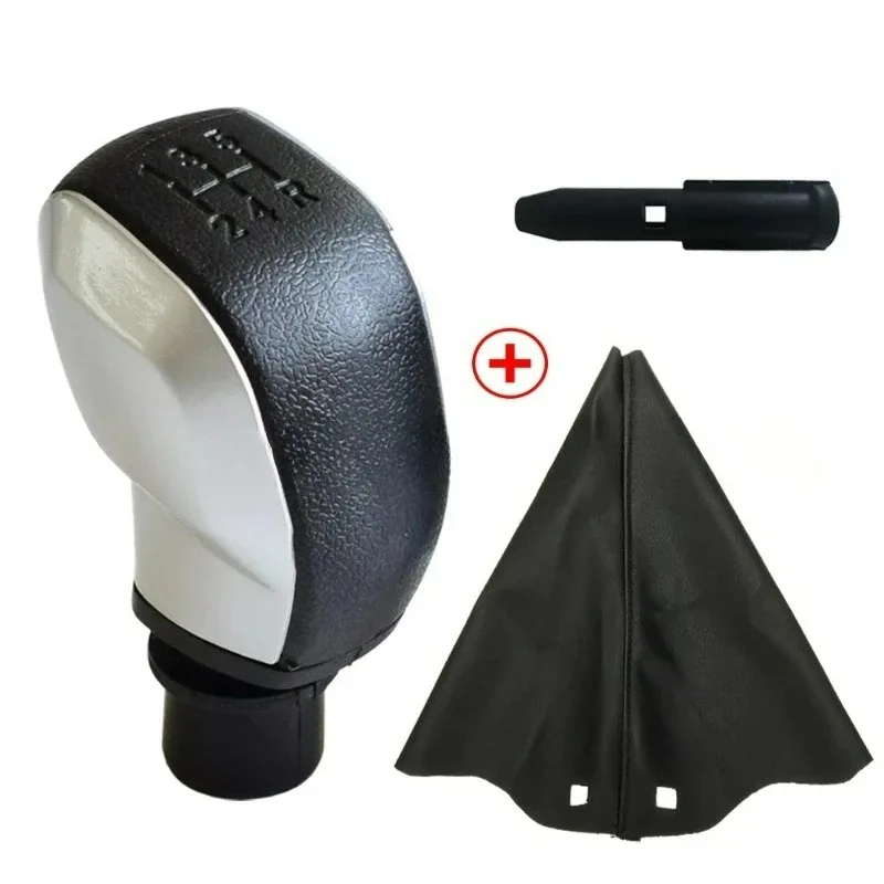 لبيجو 106 206 306 406 107 207 307 407 301 308 2008 1 قطعة ABS مقبض ناقل حركة السيارة مع غطاء الجراب الجلدي قطع غيار السيارات #6