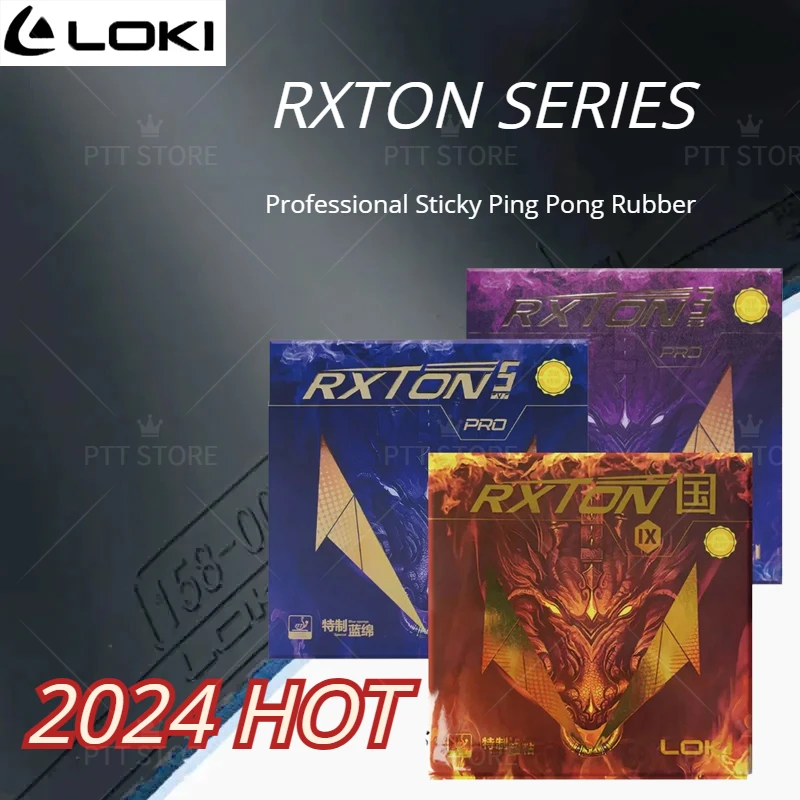 

Оригинальный LOKI RXOTN 3-Pro 5-Pro 9, национальная Резина RXTON, новинка, резиновая липкая резинка для настольного тенниса, пинг-понга