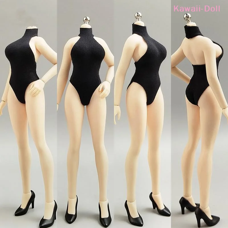 [DO]1/6 Scale High Neck Swimsuit Outfit For 6 Inch Female Soldier Action Figure Body Mini Dolls Decoration Accessories[DO] view 4