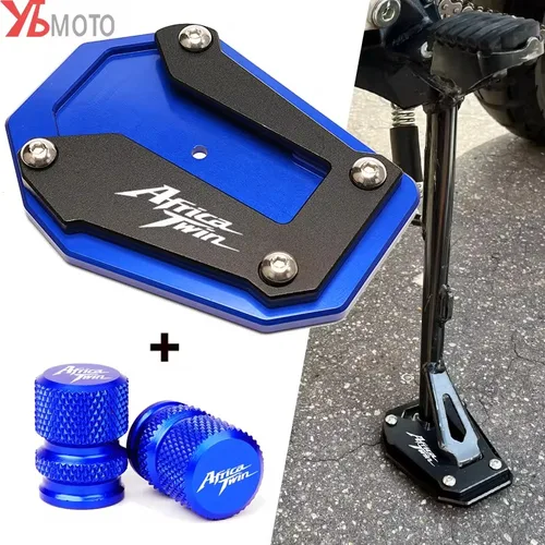 Imagen 1 del producto Para Honda Africa Twin 1100 CRF1100L CRF 1100 L 2023 2022 2021 2020 accesorio de motocicleta soporte lateral tapa de válvula de extensión